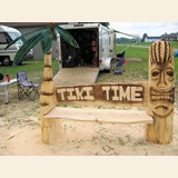 Tiki Time Bench
